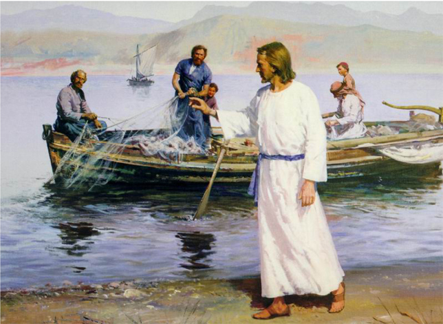 Christ Calls Disciples Harry Anderson